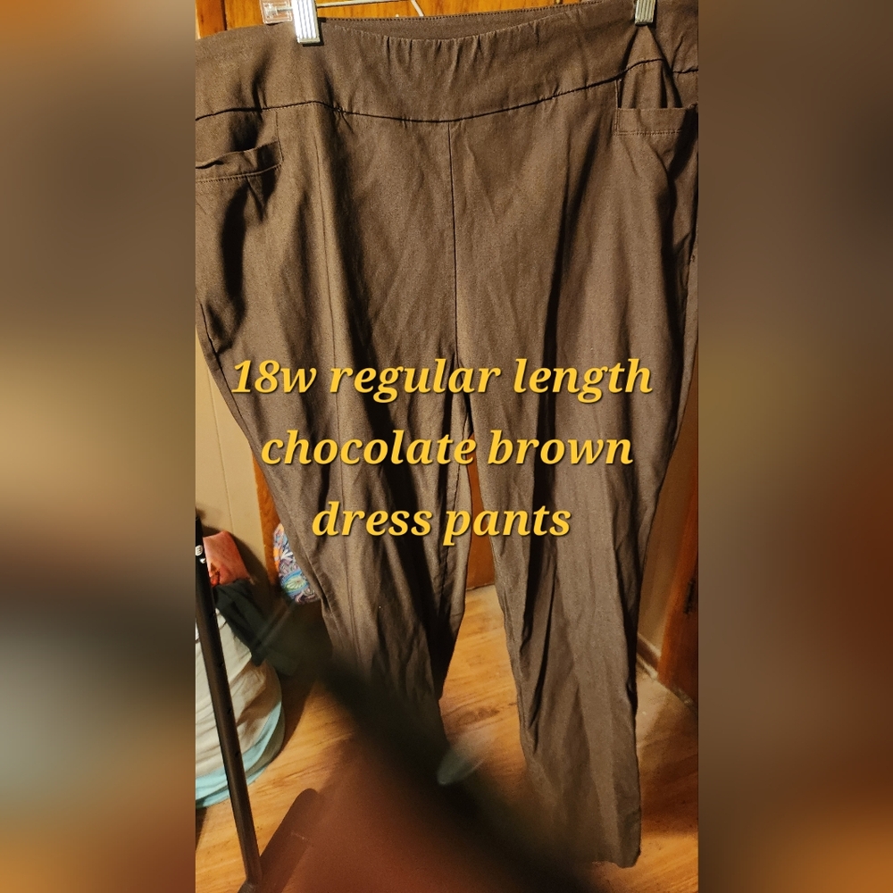 Brown dress pants